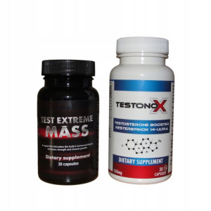 Testonox +Test Mass Extreme Mocny zestaw na masę
