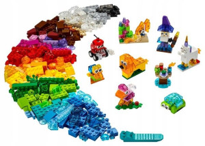 Lego 11013 Kreatywne Przezroczyste Klocki