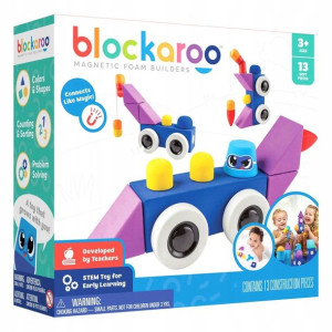 BLOCKAROO klocki konstrukcyjno - magnetyczne, pian