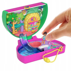 Polly Pocket Kompaktowy zestaw Arbuzowy basen HCG1