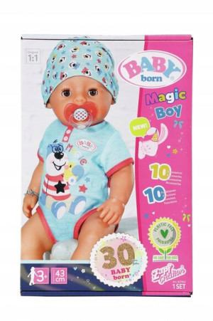 Baby Born Lalka Magiczny Chłopiec 43 cm 827963-116