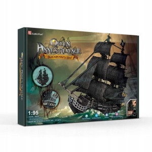 Cubic Fun Puzzle 3D Okręt Piracki Zemsta Królowej