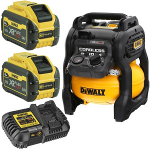 Kompresor akumu 54V 9.3bar 2x6Ah DEWALT DCC1054T2