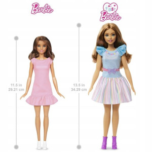 Moja Pierwsza Barbie Lalka + króliczek HLL21 (HLL1