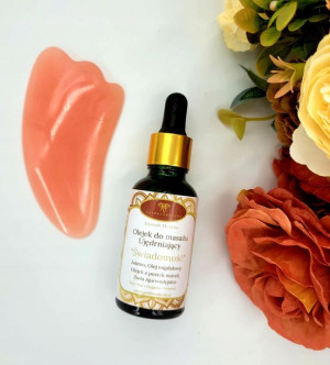 Gua sha "łapka" różowy lub zielony
