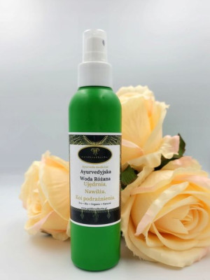AYURVEDYJSKA Woda Różana 150ml tonizuje i nawilża