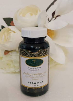 Spokojny sen 90 kaps-Ashwagandha,jatamansi +zioła