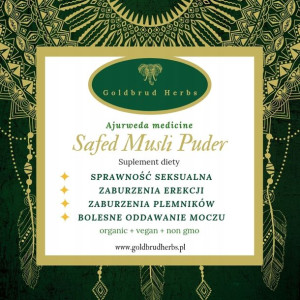 Safed Musli Puder-WZROST TESTOSTERONU, POTENCJA