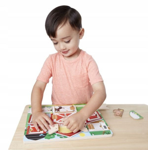MELISSA & DOUG Magnetyczna Tablica Otwórz i za