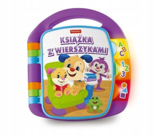 Fisher Price LL Książka z wierszykami FRC70 (polsk