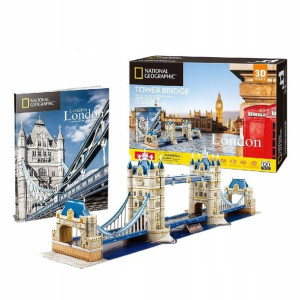 Cubic Fun Puzzle 3D National Geographic Tower Brid