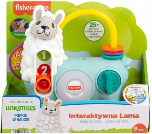 Fisher Price Linkimals Interaktywna Lama 123 HNM86