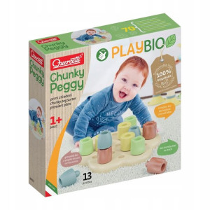 Quercetti Układanka Playbio Chunky Peggy