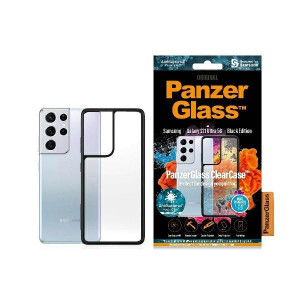 Etui PanzerGlass ClearCase Samsung Galaxy S21 Ultra czarny/black