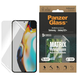 Szkło hybrydowe PanzerGlass Matrix Samsung Galaxy S23+ Plus Screen Protecti
