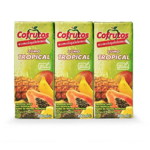 Sok Cofrutos Tropical (3 x 200 ml)