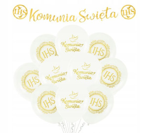 Zestaw Dekoracja Balony I Komunia Święta 02