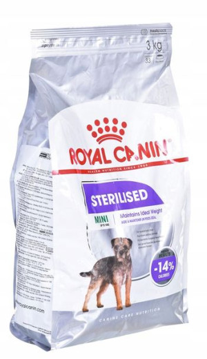 Royal Canin CCN MINI STERILISED - sucha karma 3kg