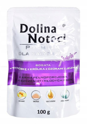 DOLINA NOTECI Premium Junior wątróbka królika 100g