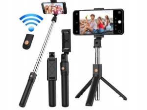 Kijek Uchwyt Statyw Selfie Stick Bluetooth Pilot