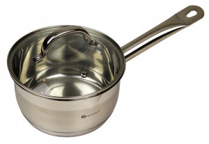 Rondel Garnek Stalowy 16cm 1,8l Gaz Indukcja