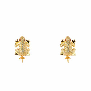 Kolczyki Damskie Lancaster JLA-EAR-FROG-6