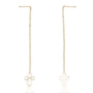 Kolczyki Damskie Amen CROCE ROSE GOLD