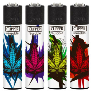 Zapalniczka Clipper - Artistic Leaves