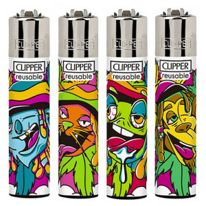 Zapalniczka Clipper - Animal Leaves