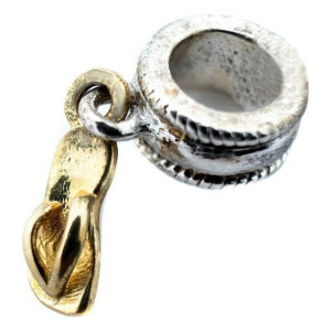 Paciorek Viceroy VMF0022-10 Srebrzysty Złoty (1 cm) Różowy