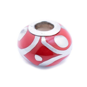 Paciorek Damski Viceroy VMM0282-19 Czerwony (1 cm)