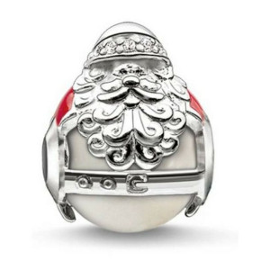 Paciorek Damski Thomas Sabo K0185-149-27 (1 cm) Czerwony Srebrzysty (1 cm)