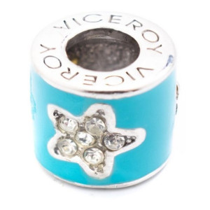 Paciorek Damski Viceroy VMM0306-24 (1 cm) Niebieski (1 cm)