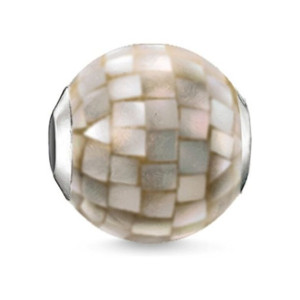 Paciorek Damski Thomas Sabo K0111-029-5 (1,10 cm) Szary (1,1 cm)