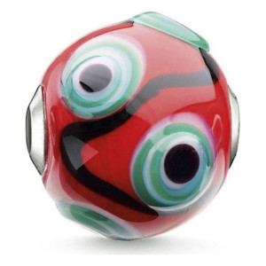 Paciorek Damski Thomas Sabo K0283-017-10 (1,20 cm) Czerwony (1,2 cm)