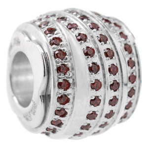 Paciorek Damski Folli Follie 3P16F016R Szary (1,5 cm)