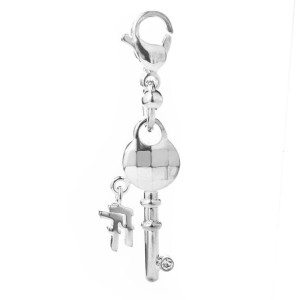 Paciorek Damski Folli Follie 3P1F003C Szary (3 cm)