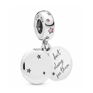 Paciorek Damski Pandora 798012FPC Srebrzysty (1 cm)
