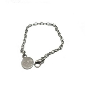 Bransoletka dla dziewczynki Time Force HM000CC Srebrzysty Stal (19 cm)