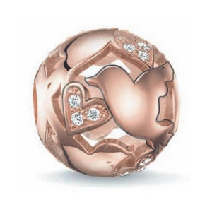 Paciorek Damski Thomas Sabo K0132-416-14 Różowe złoto (1,1 cm)