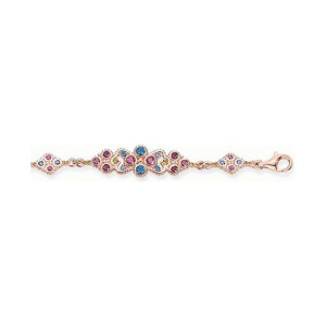 Bransoletka Damska Thomas Sabo A1668-068-7-L19V Wielokolorowy