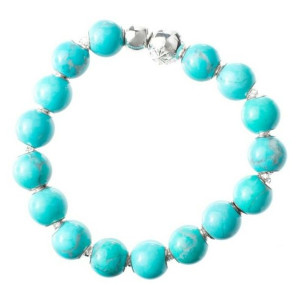 Bransoletka Damska Thomas Sabo KT0149-869-17-L16 Niebieski Plata de ley