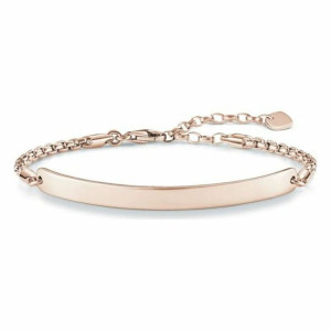 Bransoletka Damska Thomas Sabo Różowy Plata de ley