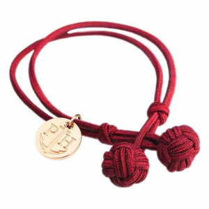 Bransoletka Damska Paul Hewitt Różowe złoto Nylon (15-16 cm)
