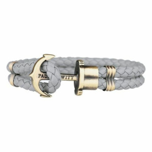 Bransoletka Unisex Paul Hewitt PH-PH-L-M-GR Skórzany (15-16 cm) (18-19 cm)