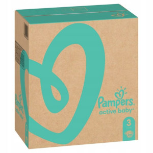 Pampers Zestaw pieluch Active Baby MTH Box 3