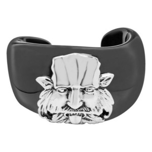 Bransoletka Damska Folli Follie 4BOTO27BLACK Czarny Żywica (7 cm)