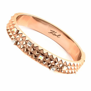 Bransoletka Damska Karl Lagerfeld 5420727 Różowy Stal nierdzewna (6,5 cm)