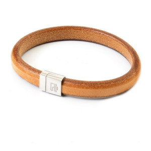 Bransoletka Damska Sif Jakobs BR28221-BR-21 Brązowy Skórzany (21 cm)