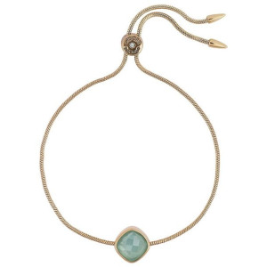 Bransoletka Damska Adore 5419439 Metal Kolor Zielony (6 cm)
